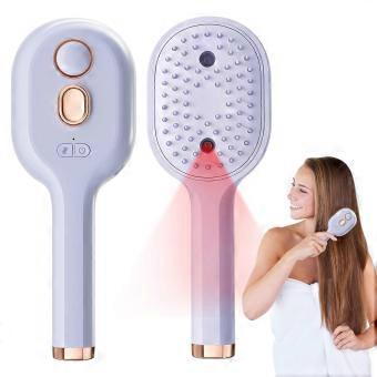 3-in-1 elektrische spray luchtkussen massagekam voor nat en droog haar