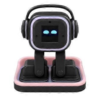 Companion Robot+Charging AI Dock Voice Chat Touch Interaction Intelligent Emotion Perception Music Stories Weather A