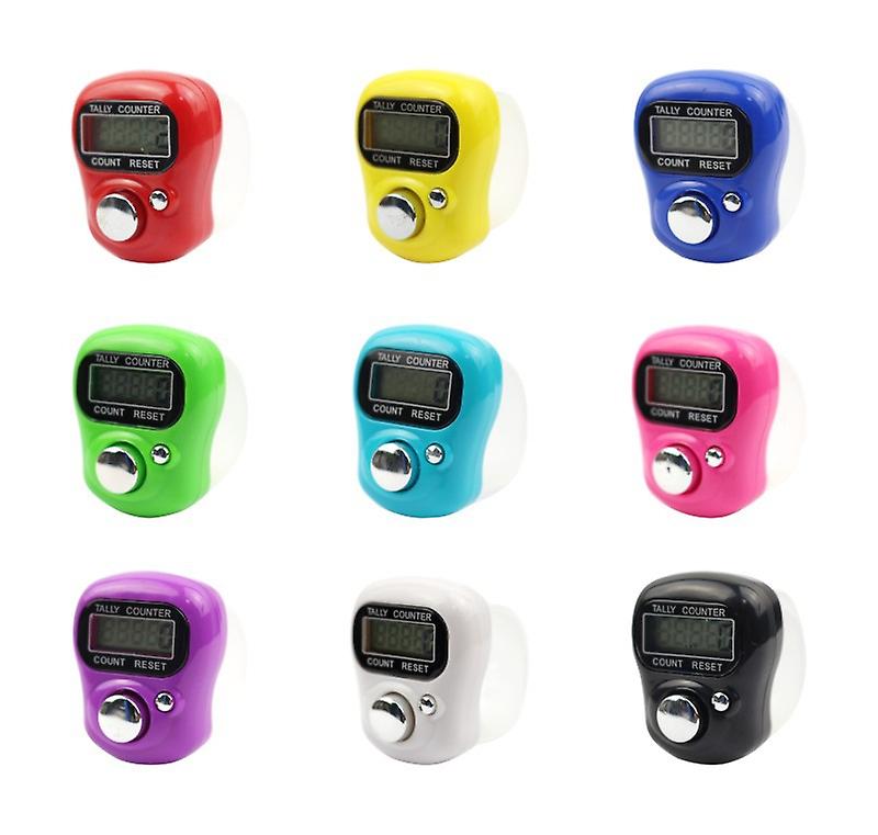 Finger Counters, 5 Digit Electronic Lap Counters with LCD Display