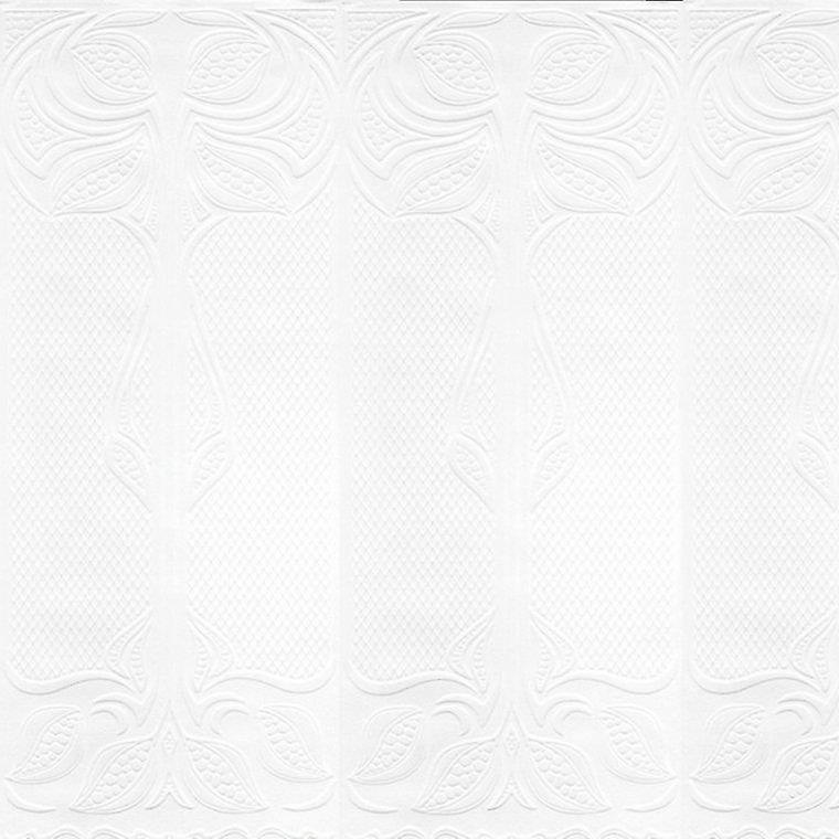 Boyalabilir Duvar Kağıdı Yapıştır Duvar Lüks Vinil 10 Paneller Rulo Anaglypta Nouveau başına