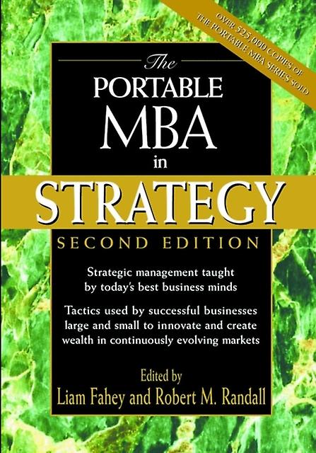 The Portable Mba In Strategy by Fahey Paperback Book