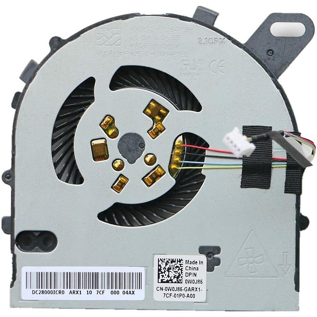 Replacement CPU Cooler Fan USB Power Notebook CPU Cooler for Dell Inspiron 7560