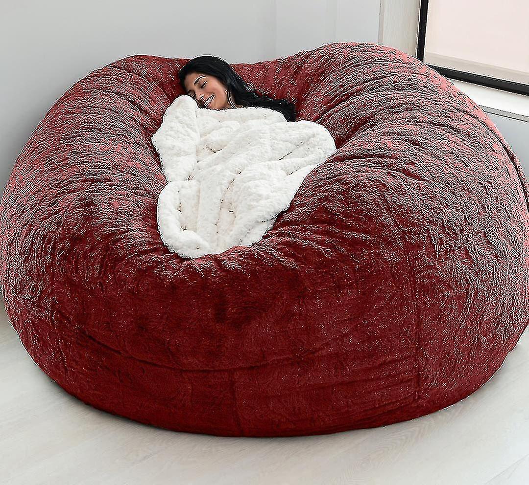 High Quality Lazy Sofa Bean Bag Faux Fur Bean Bag Filling Bag