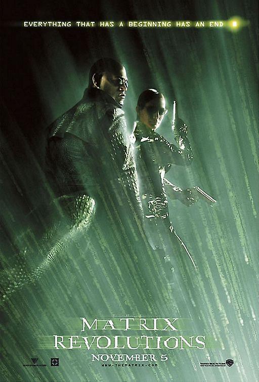 The Matrix Revolutions (Double Sided Style B) Movie Poster