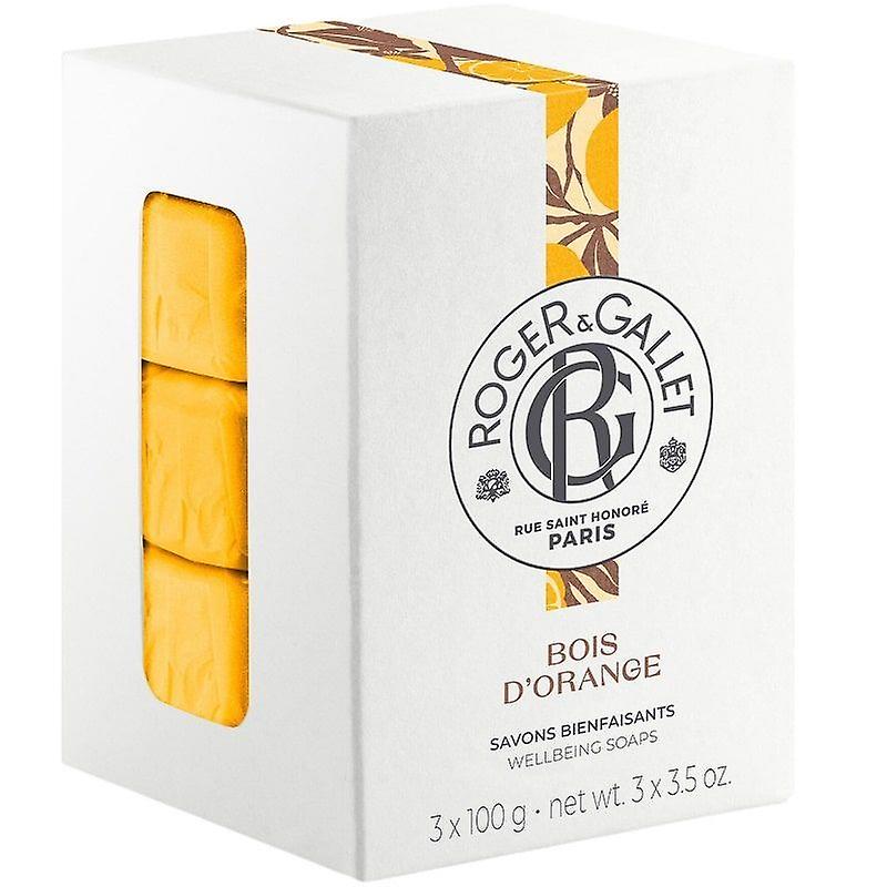 Roger & Gallet Bois D'Orange Soap 3 x 100g