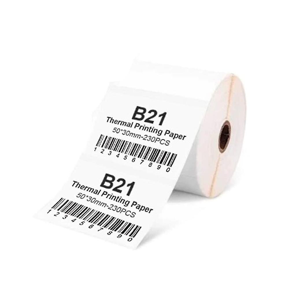 Thermal Paper Roll For B21 Thermal Printing Labels Market Bar Price Tag Label