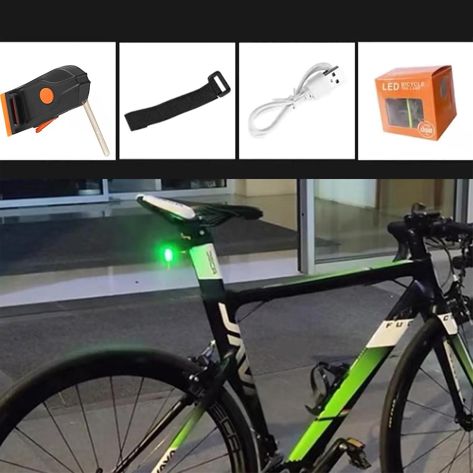 Photondrop - Πίσω φως ποδηλάτου Led, πίσω φώτα ποδηλάτου πτώσης φωτονίων Instawhim