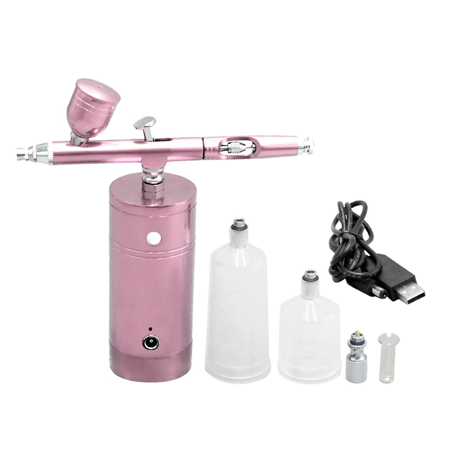 Rechargeable USB Airbrush Kit Portable Airbrush Compressor Spray Pump Handheld Airbrush Gun for FX M