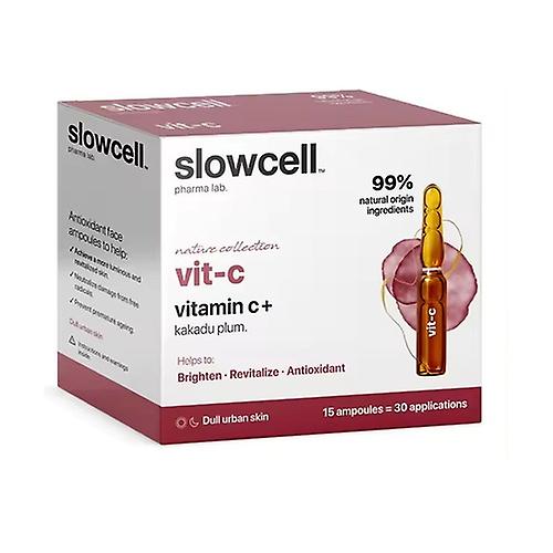 Antioxidant vitamin C and kakadu plum ampoules 15 ampoules of 2ml