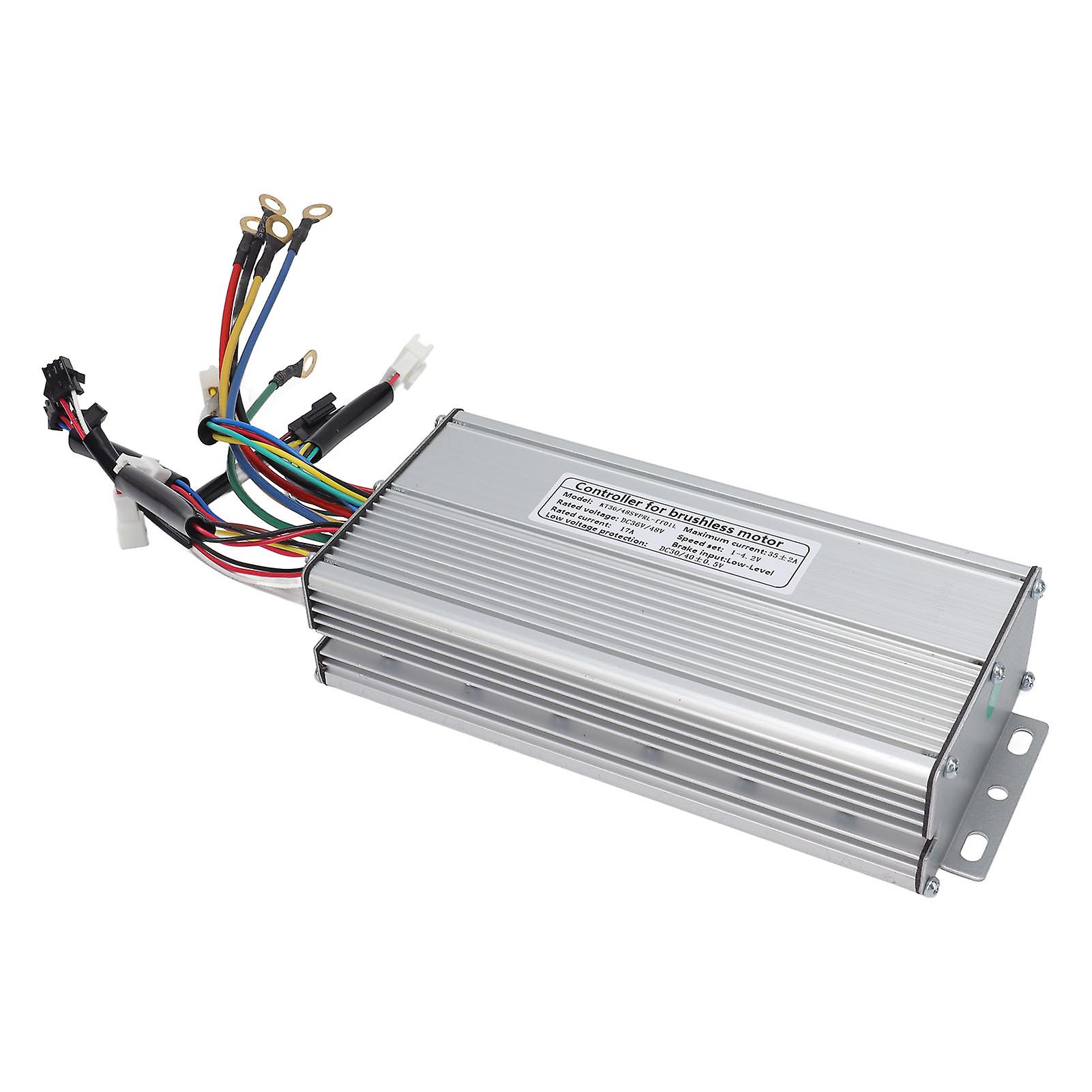 Electric Bicycle Conversion Motor Kit with Light Line LCD6 Meter 35A Controller Set for Replacement DIY 