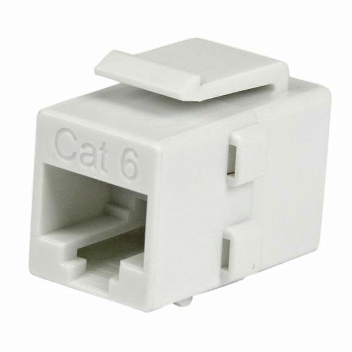 Adapter RJ45 Startech C6KEYCOUPLWH RJ45 Weiß