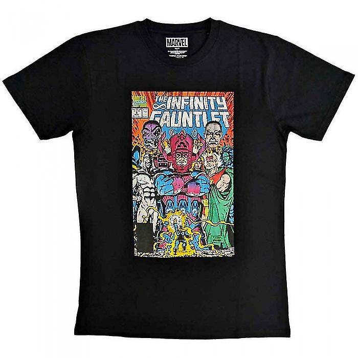 Marvel Comics Unisex Adult Infinity Gauntlet T-Shirt