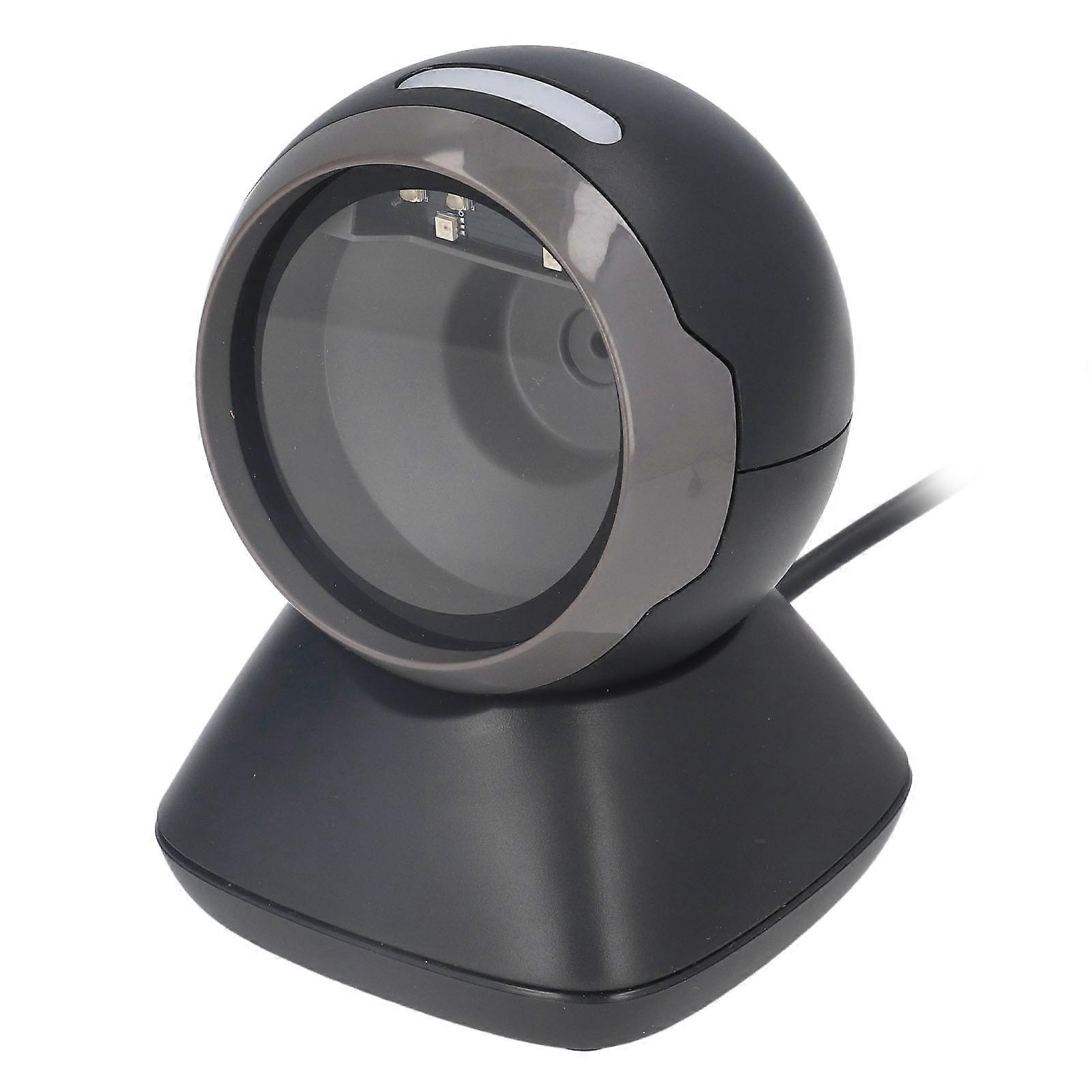 Desktop Barcode Scanner USB Wired QR Code Scanner for Supermarket Cashier Payment 5V DC