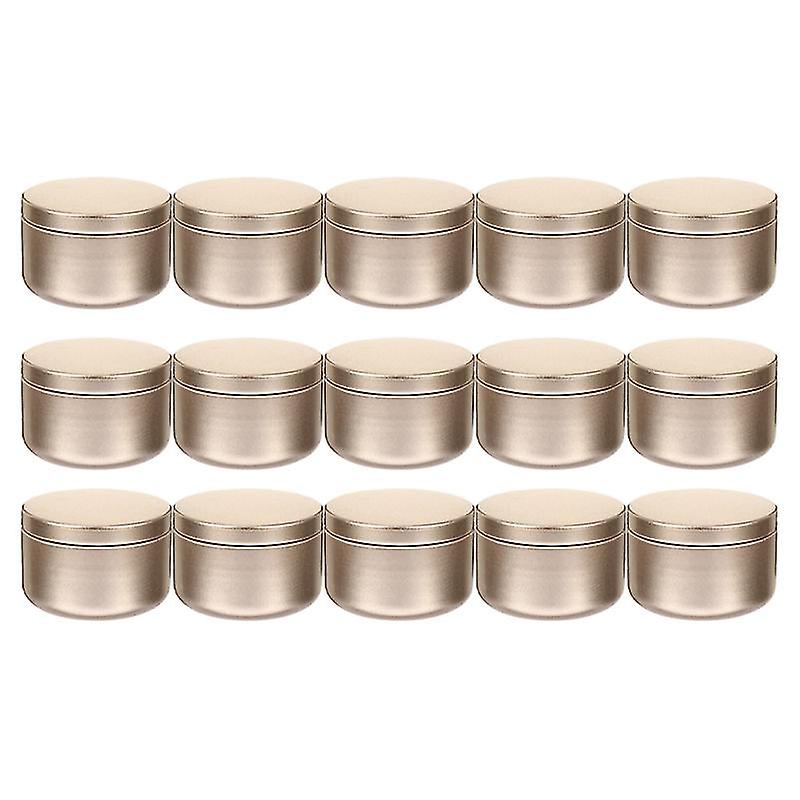 24pcs Metal Candle Container
