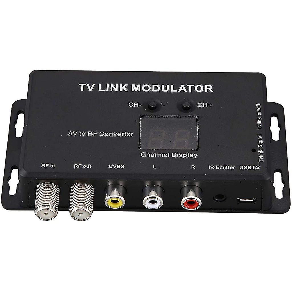Professional Tm70 Uhf Modulator Tv Link Modulator For Pc/laptop/camera