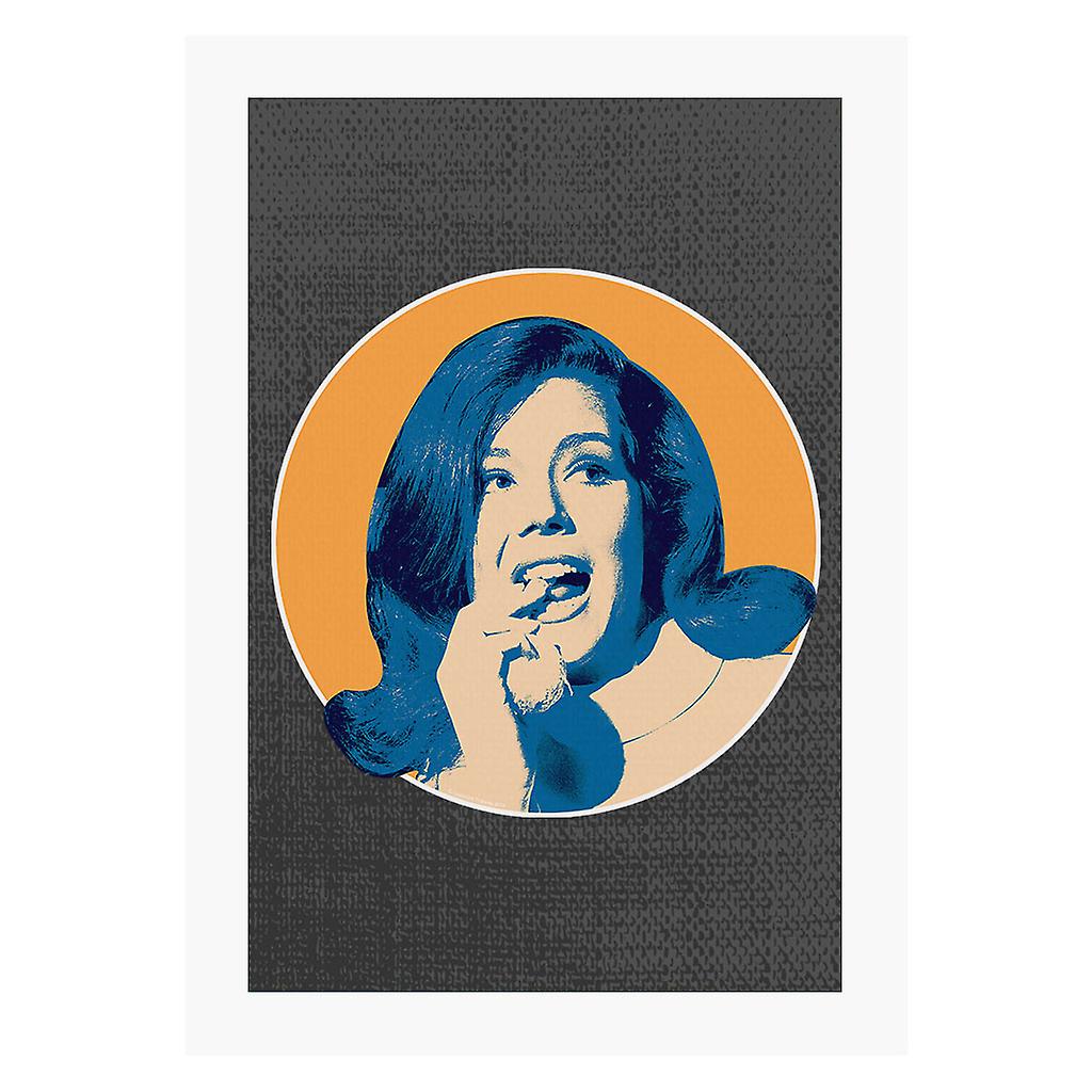 TV Times Diana Rigg A4 Print