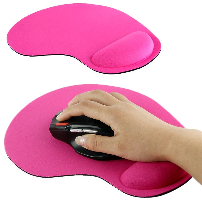Ultra Slim Rubber Bottom Wrist Supporter Mouse Pad