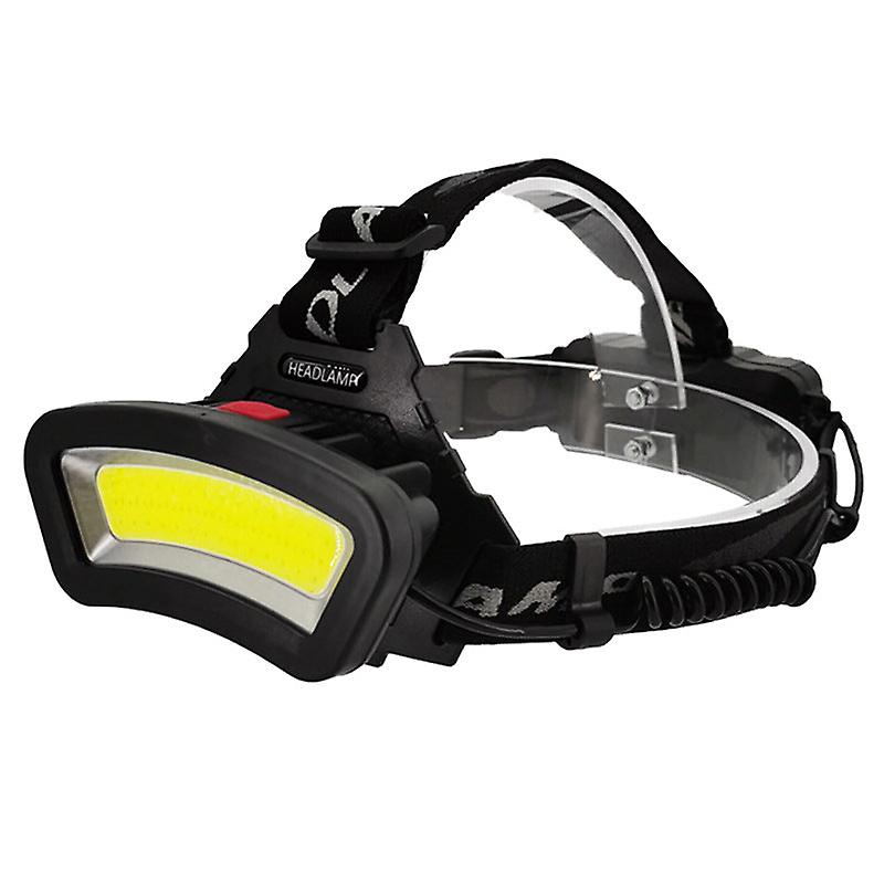 Headlamp Led Work Headlight Flashlight Cobusb Charging Waterproof Power Display