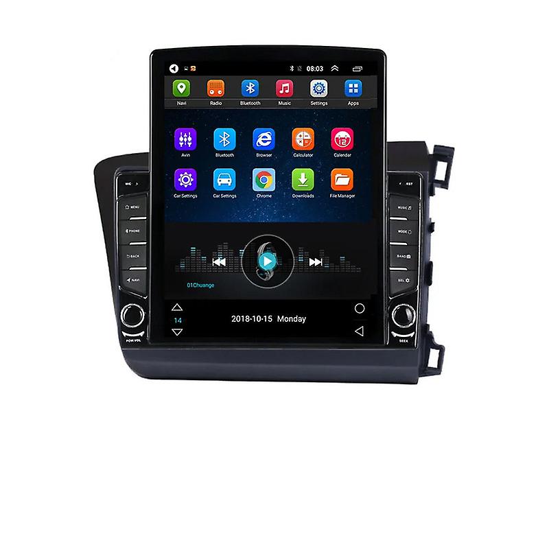 9.7" Android For HONDA CIVIC 2012 - 2015 2016 RHD Tesla Type Car Radio Multimedia Video Player GPS