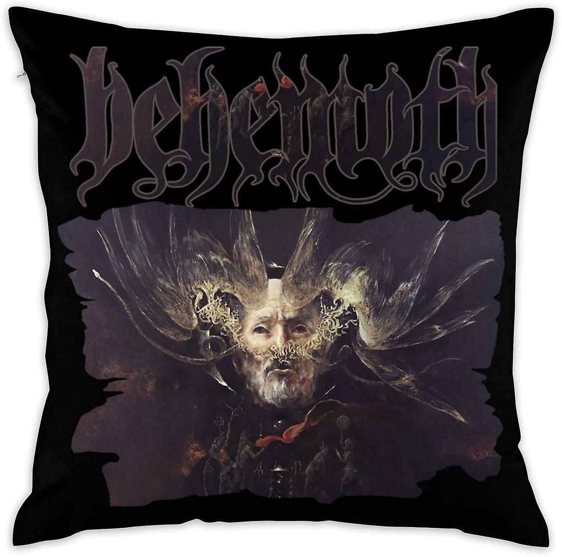 ベヒーモス悪魔崇拝者の装飾的な読書枕カバーケース枕カバーケース45x45cm(18 "x18") -pl2360