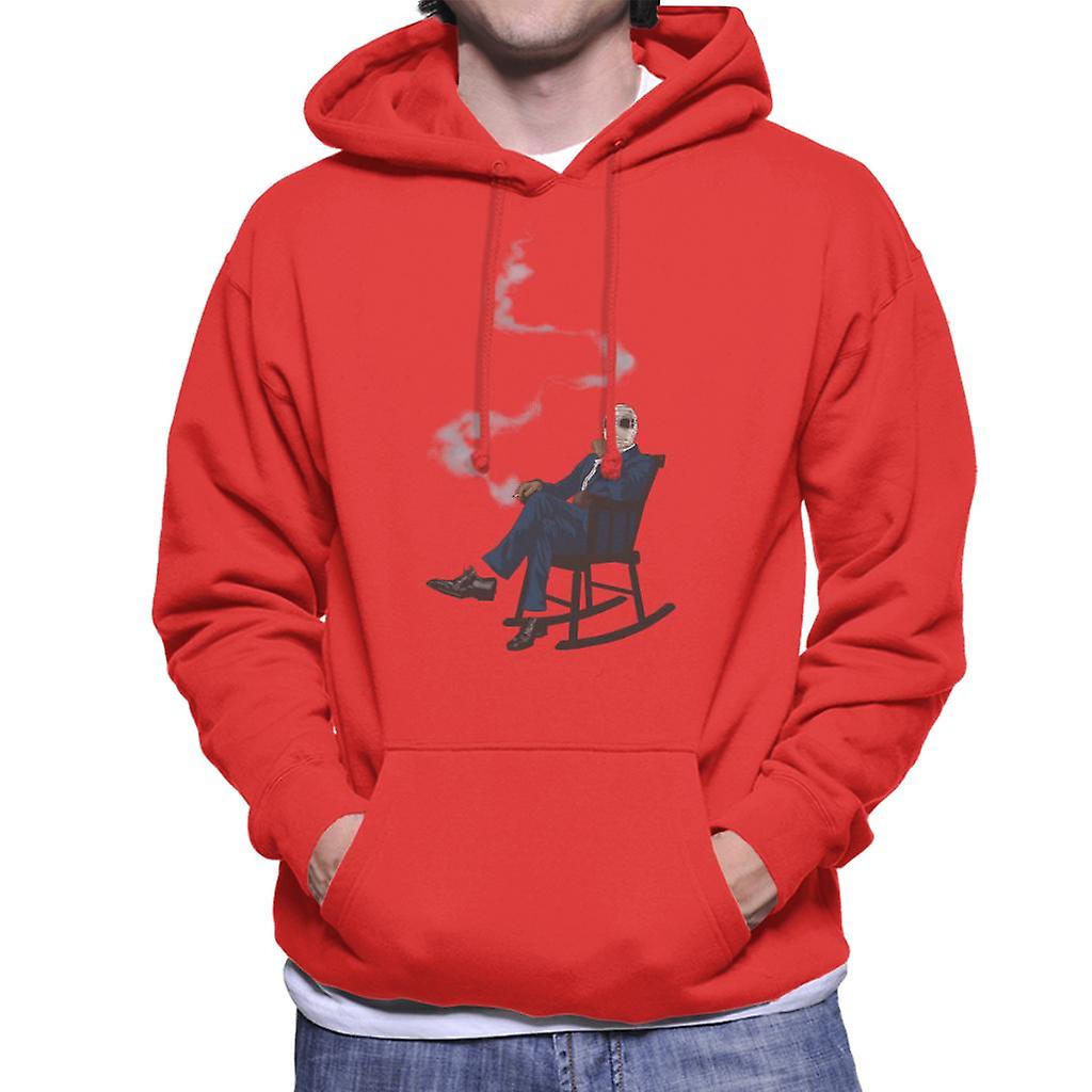 The Invisible Man In Chair Men's Hooded Sweatshirt