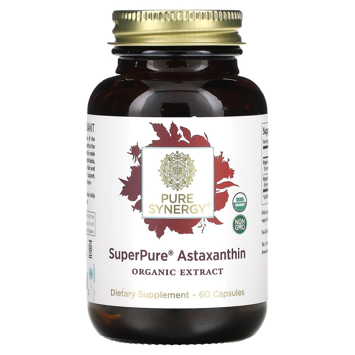 Pure Synergy, SuperPure Astaxanthin, 60 Capsules