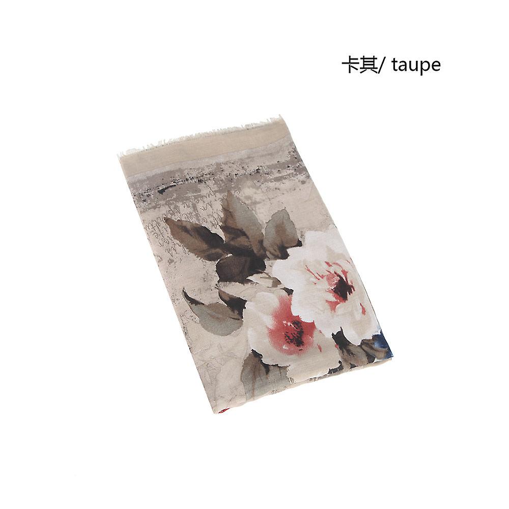 Women Scarf Shawl 2022 Spring And Autumn Printed Thin Casual Sun Protection