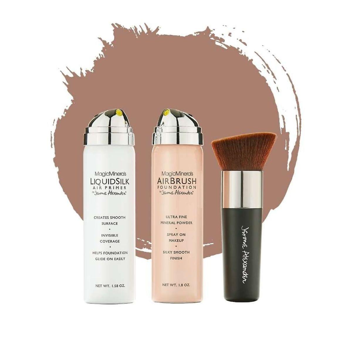 AirBrush Foundation tredje - Medium / Mørk