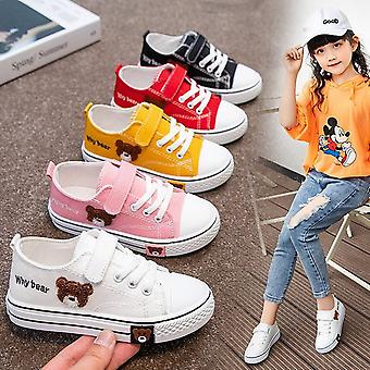 Moda Unisex Bambini Perché orso Casual Sport Scarpe di Tela Scarpe Da Ginnastica Ragazze Ragazzi Scarpe Da Ginnastica