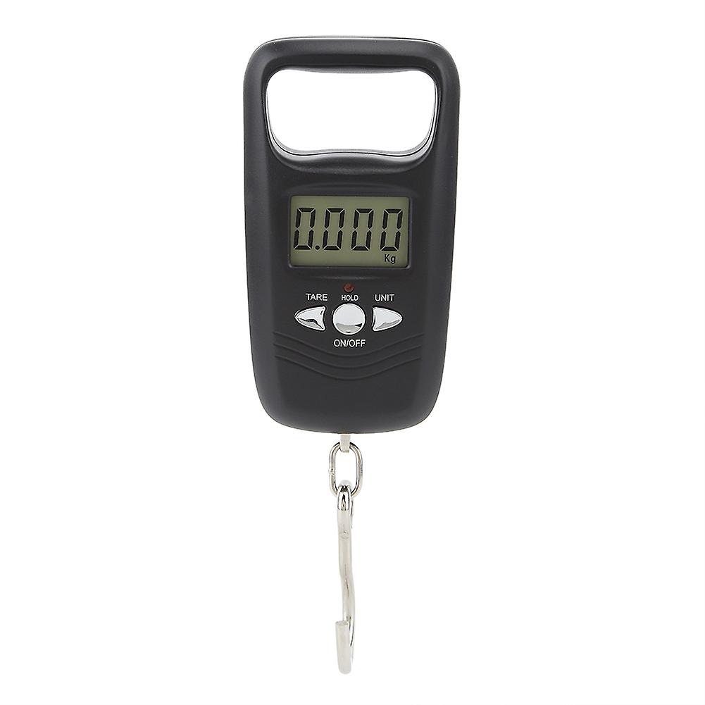 Black Mini Portable Digital Electronic Hanging Scale Luggage Scale High Precision