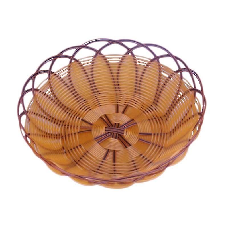 1pcs Simulation Rattan Basket For Home