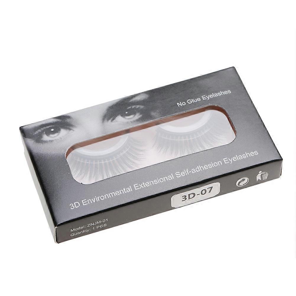 3d Professional Self Adhesive Eyelashes No Stimulation False Eyelashes Extension 07#