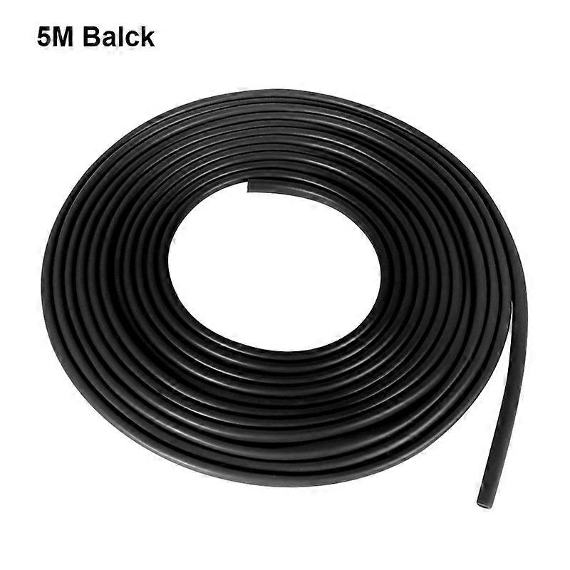5M Car Door Anti Collision Soundproof Strip with Steel Disc Bumper Trim Edge Scratch Protector Strip Sealing Guard Car Styling
