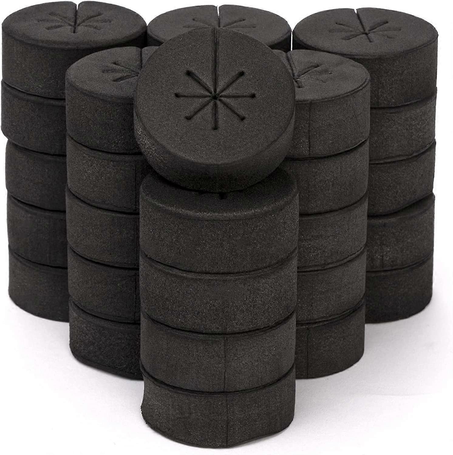 Neoprene Clone Collar, 120 Pcs Clone Collar, 2 Inches, Black - DIY Foam Insert for Mesh Pond, Hydroponics, Aeroponics.