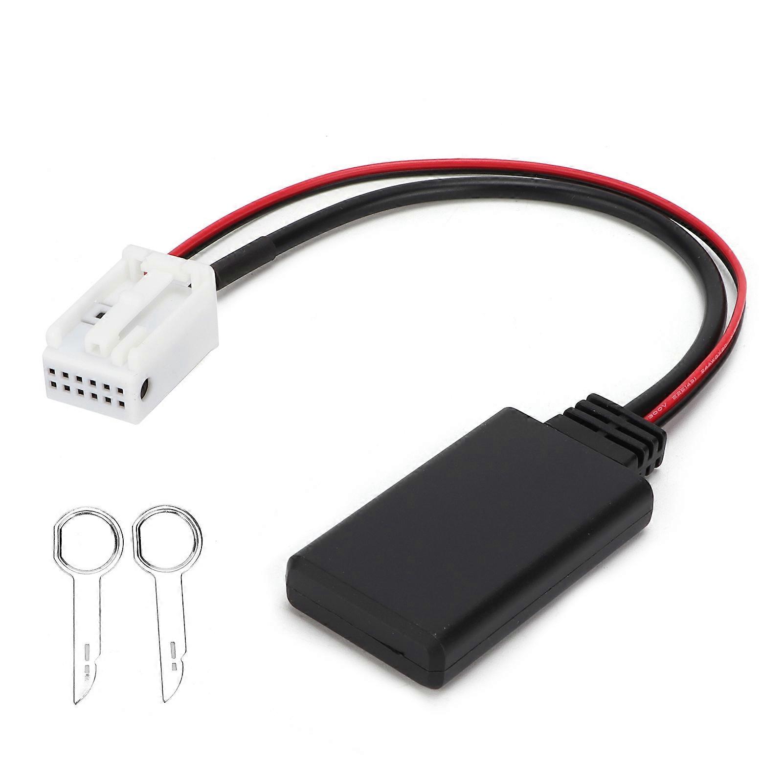Car Bluetooth Module 12V AUX~IN Cable Wireless Audio Adapter Replacement for Delta 6/7 E2U711