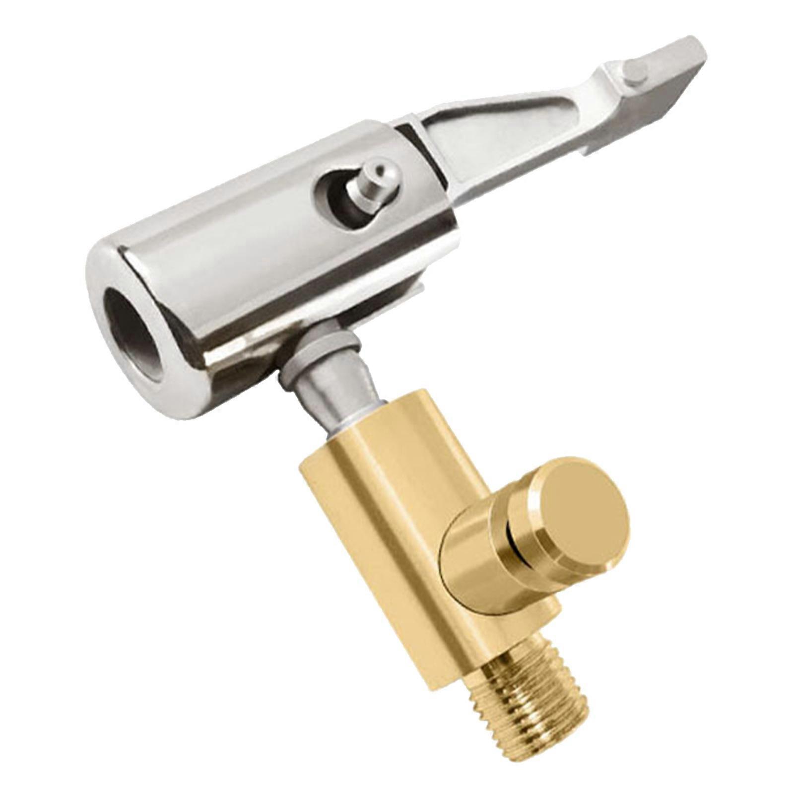 Car Tire Air Chuck Compressor Tire Inflator Tire Chuck With Barb Connector For Hose Repair For Portable Inflatable Pump