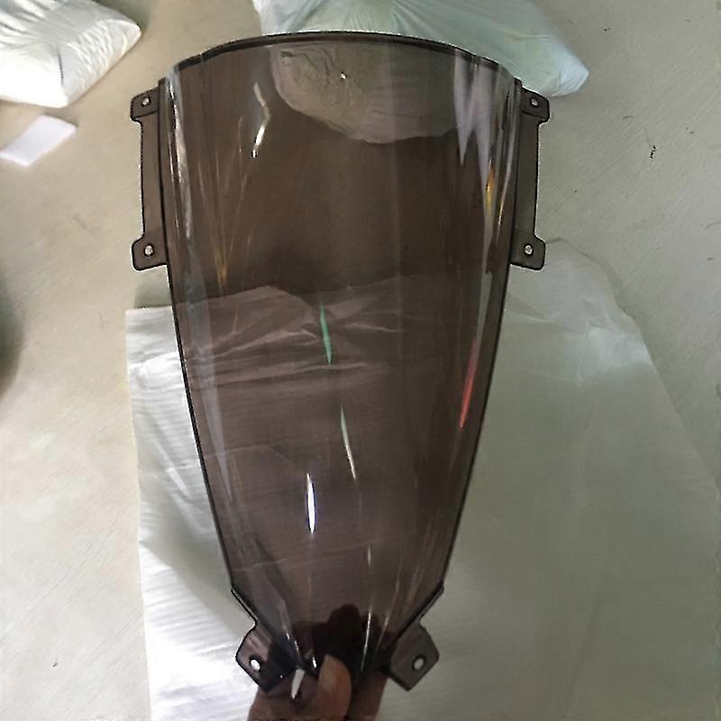 Unique Motorcycle Double Bubble Windshield Windscreen Screen For 2018 2019 2020 2021 22 Ducati Panigale V2 V4 R S V4r V4s Black Iridium