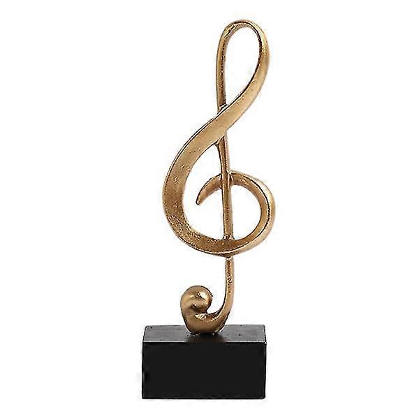 Music Note Model Ornament Resin Music Note Decor Note Shape Desktop Ornament