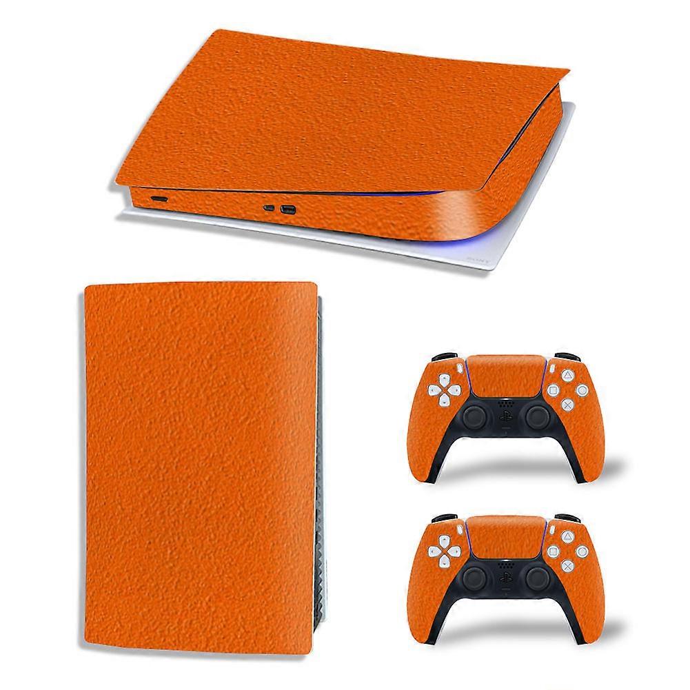 Frosting Skin Sticker för Playstation 5-konsol, Solid, Lt Digital Version, 2 Controllers, Ps5