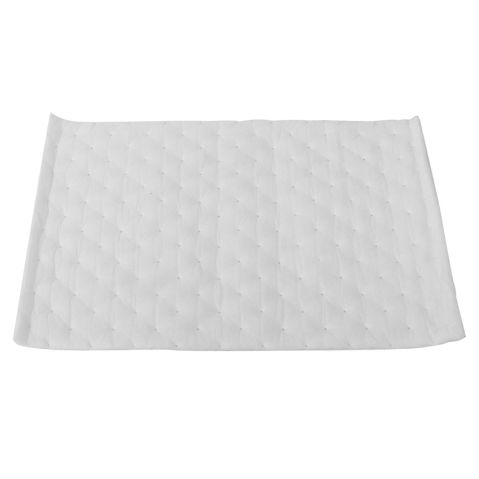 50x80cm 車用防音マット 断熱コットン ホワイト ユニバーサル 自動車ドアフード用