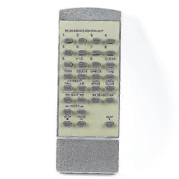 جهاز التحكم عن بعد ل Teac Rc-342 CD دي في دي لاعب تحكم Cd5 / 7/10/15/20/25/500