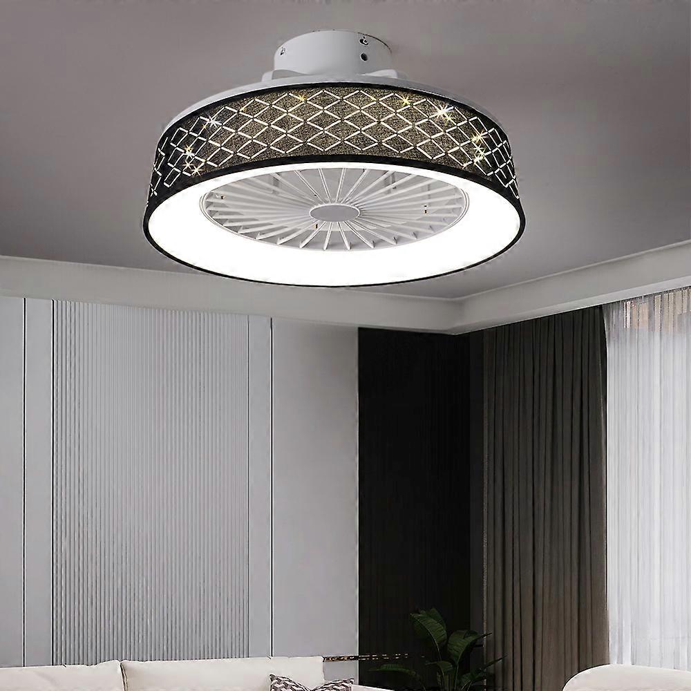 Ceiling Mount Rhombus LED Fan Light