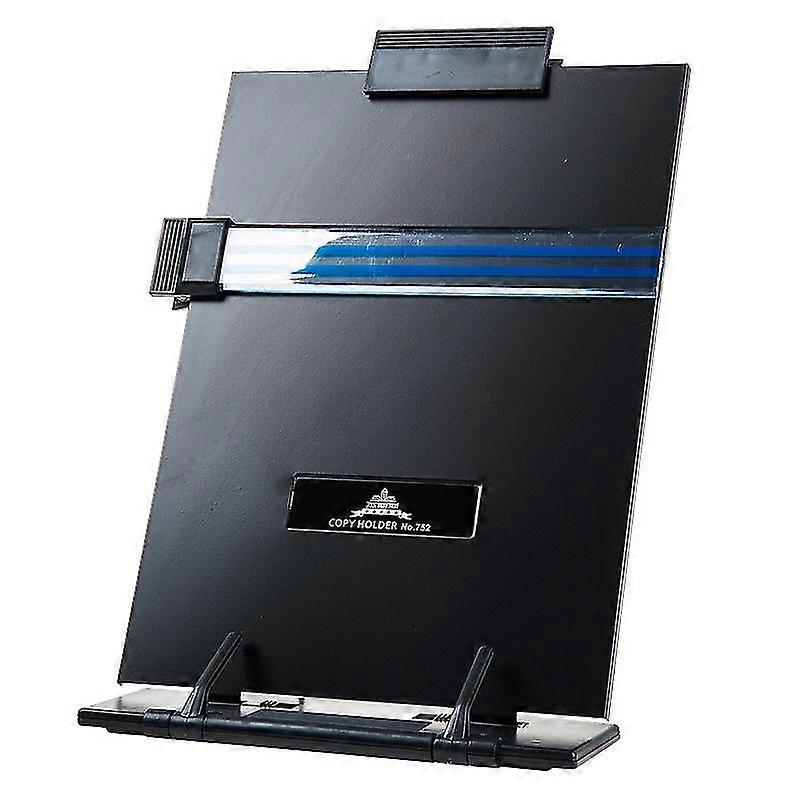 Desktop Document Book Holder With 7 Adjustable Positions Clip Typing Paper Holder Document Adjusta