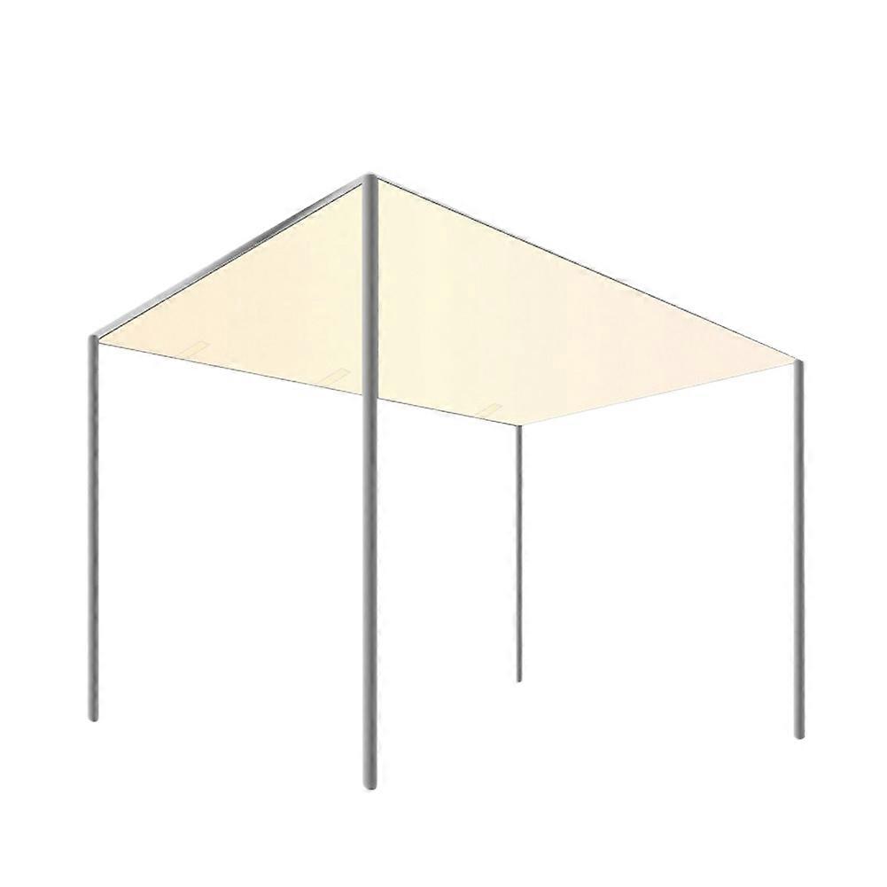 Canopy Top Cover 2.6x2.5Meter 300D Canvas Waterproof Awning Gazebo Cover Tent Roof Outdoor Garden Wind Shade for Backyard