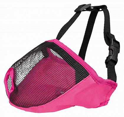 Trixie Kurzer Maulkorb Kurzer Maulkorb Polyester Rosa