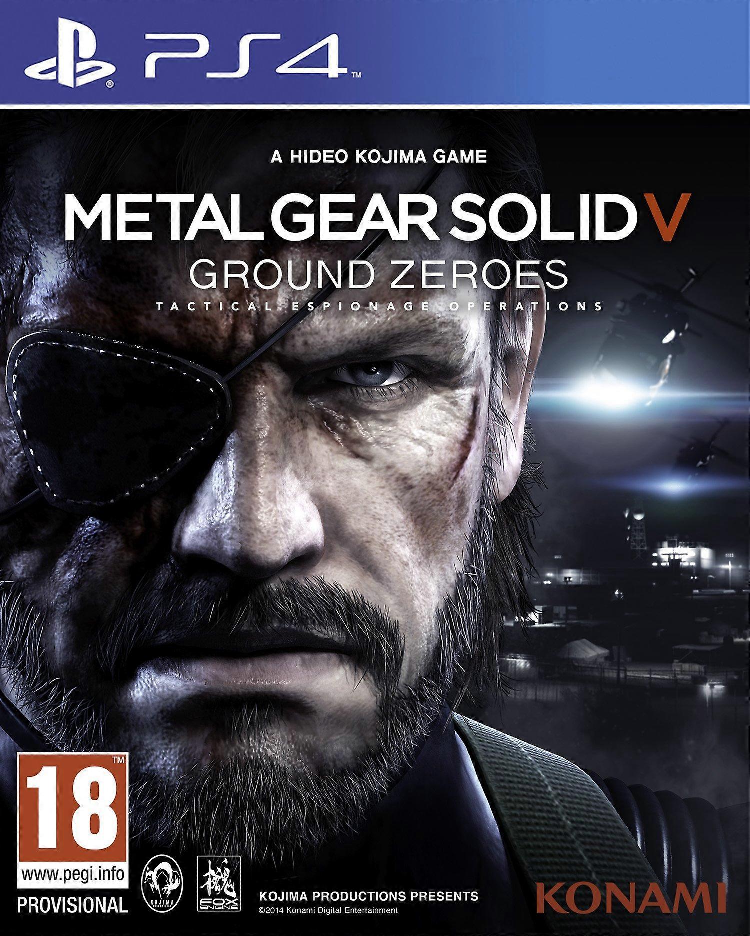 Metal Gear Solid V Ground Zeroes (PS4) - New & Sealed