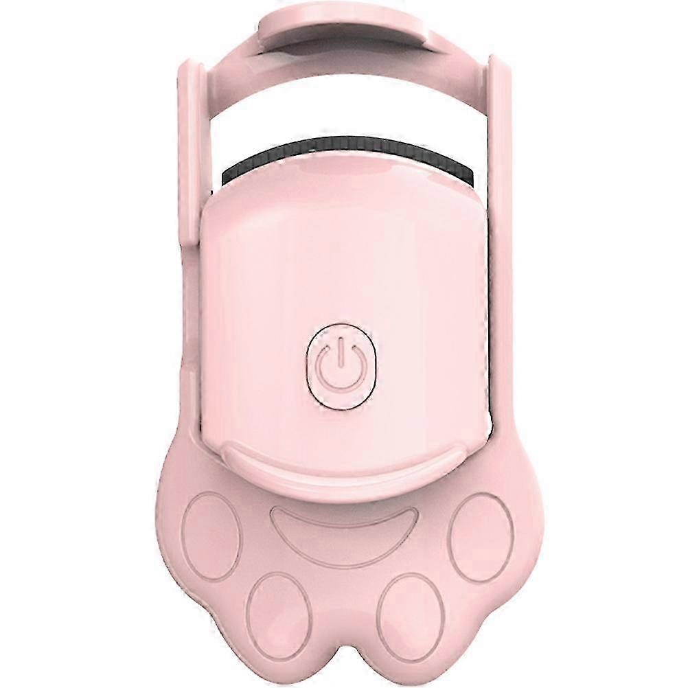 Practical Eyelash Curling Tool Adorable Claw Pattern Electric Eyelash Curler Heating Eyelash Perm
