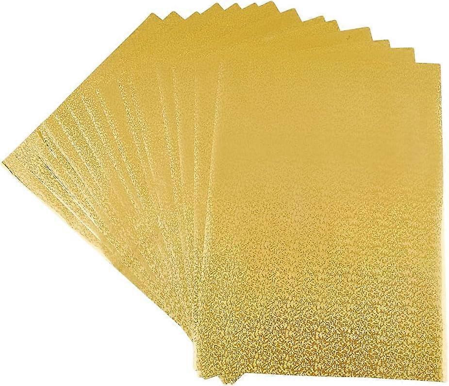 50 Sheets Toner Reactive Foil 29.5x21cm Elegance Laser Printer Craft Paper Golden Reactive Foil for DIY Craft Embossing Scrapbooking Cards Foil by Las