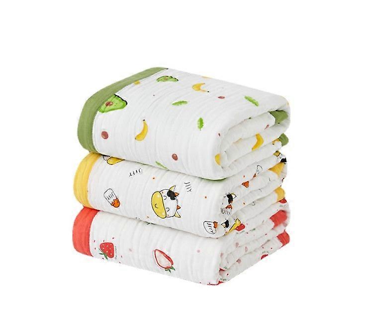 Six-layer Gauze Infant Cotton Bath Towel Cover Blanket Package Quilt Born Infant Toddler Children's Quilts