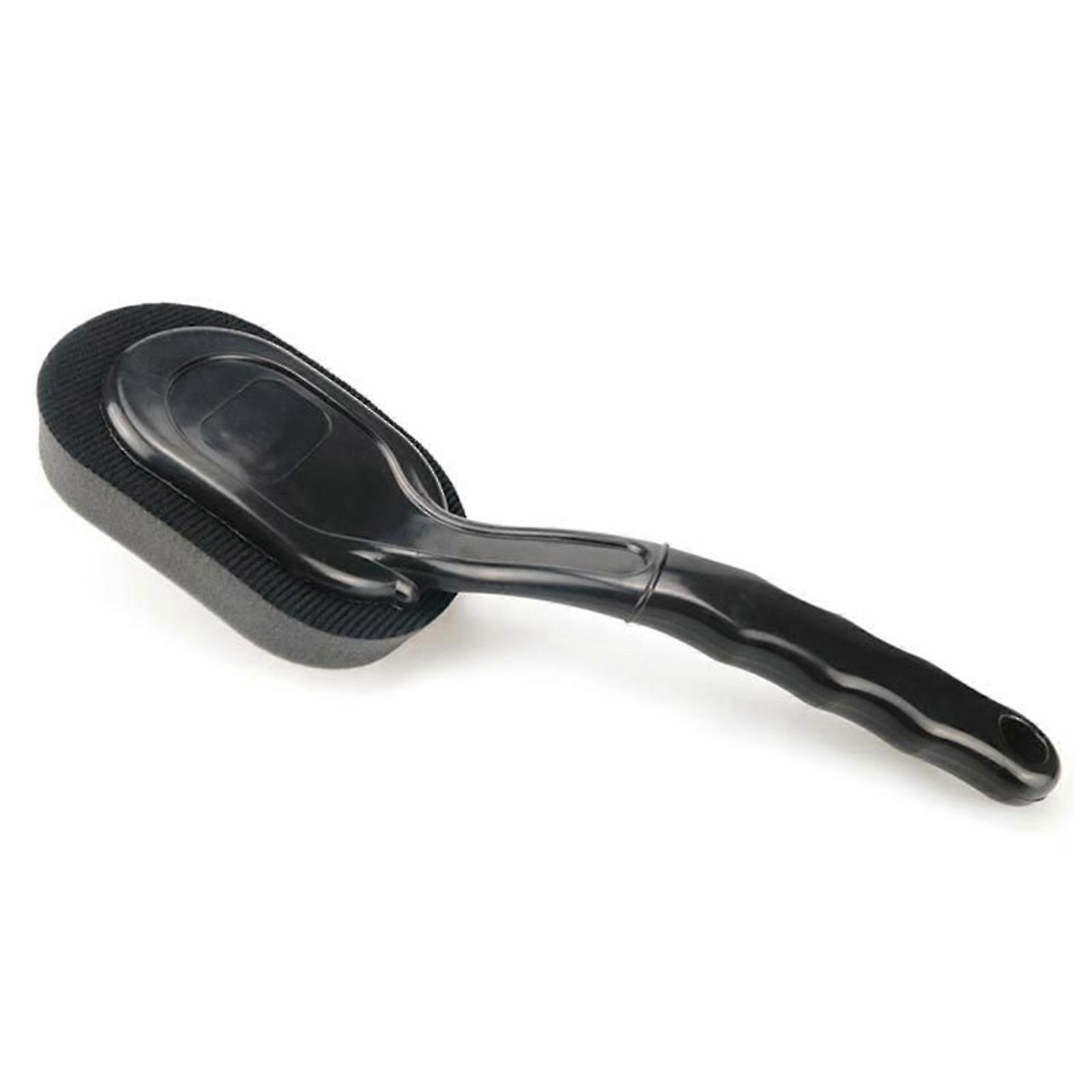 Tire Shine Applicator Black With Curved Handle